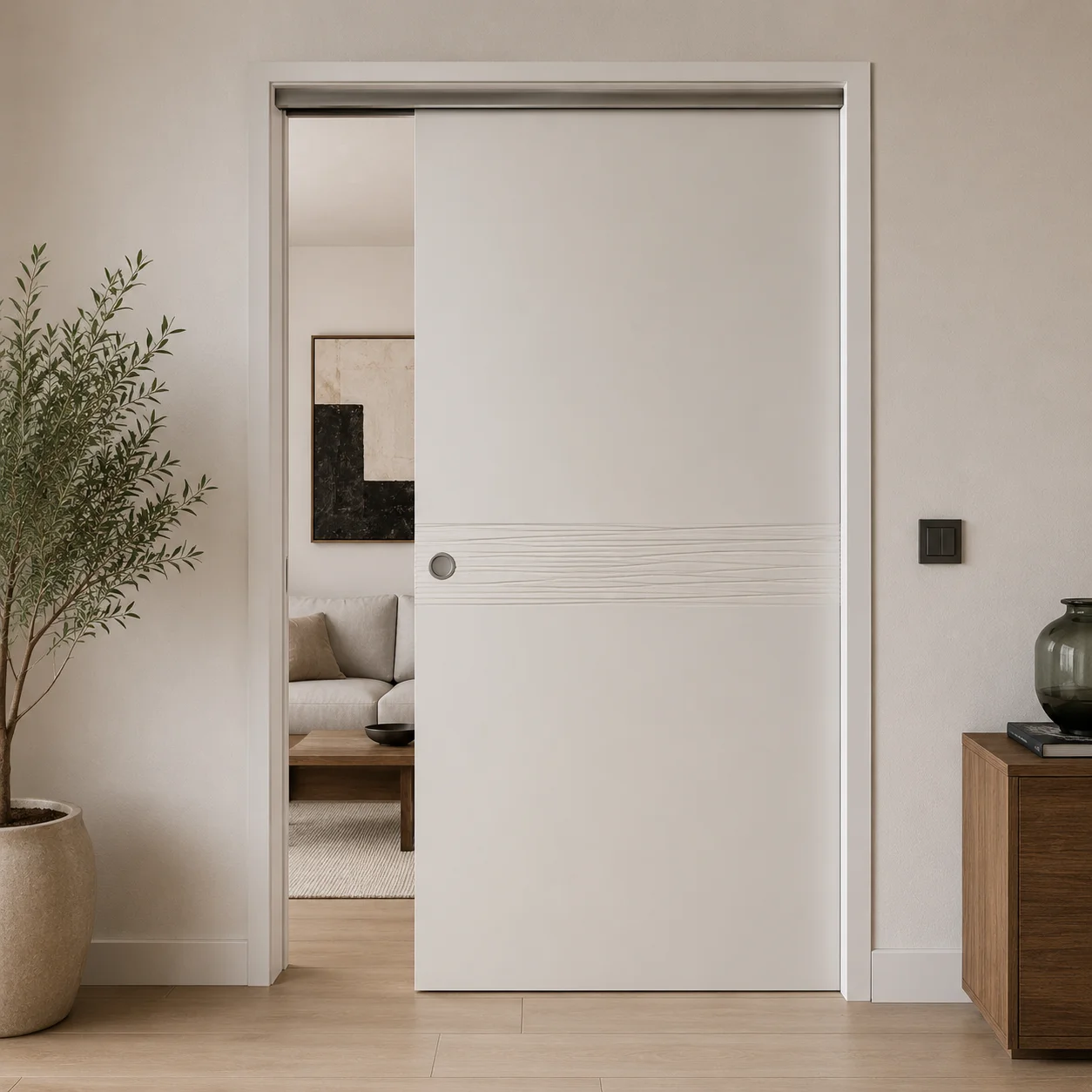 Aurum Puertas puerta especial interior · Diseño catálogo Florencia