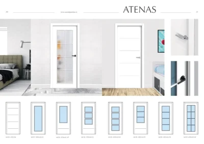 Aurum Puertas · Catálogos - Atenas