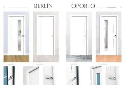 Aurum Puertas · Catálogos - Berlín & Oporto
