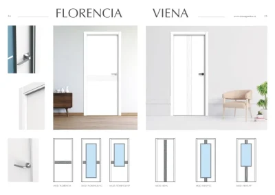 Aurum Puertas · Catálogos - Florencia & Viena