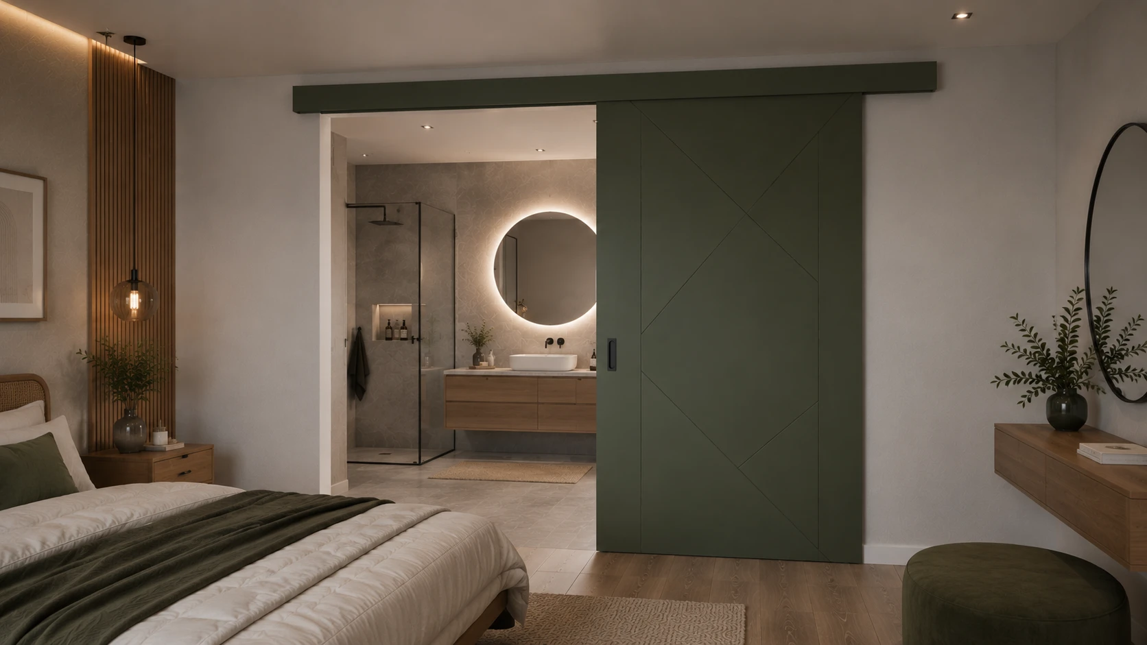 Aurum Puertas puerta de suelo a techo corredera · Diseño a medida